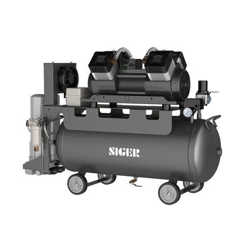 Compressore d'aria per odontoiatria - SS Series - Zhuhai Siger MEDICAL Equipment - a pistone / con rotelle / senza olio