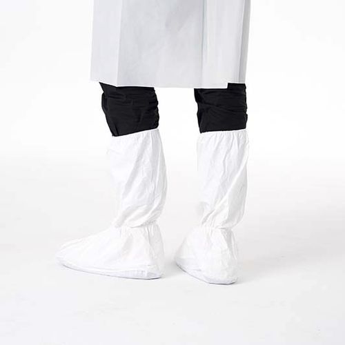 Copriscarpa con gambale in poliestere - T0021  - Taromed - in polipropilene / monouso