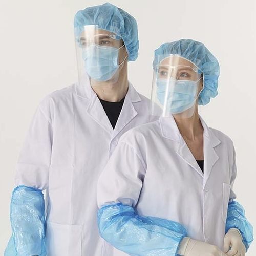 Schermo facciale in polietilene - T0047  - Taromed - in policarbonato / a pieno facciale / per adulti