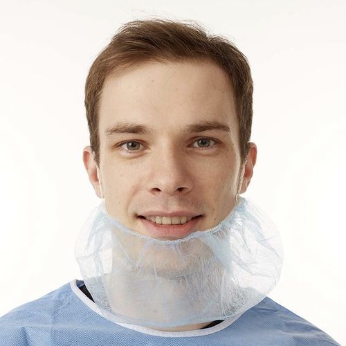 Copribarba da ospedale - T0060  - Taromed - per camere bianche / da laboratorio / in polipropilene