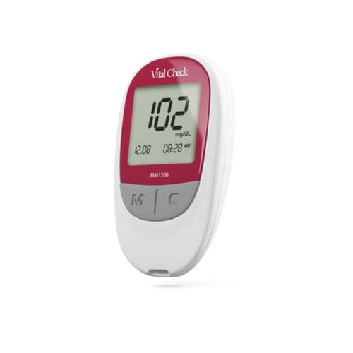 Glucometro GOD - Vital Check® MM1200 - SPA VITAL CARE Production, Distribution et Logistique - con penna pungidito / senza codice