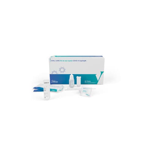 Test rapido per diagnosi COVID-19 - SPA VITAL CARE Production, Distribution et Logistique - d'IgG / di IgM / SARS-COV-2