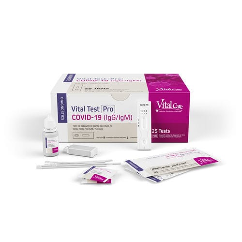 Kit di test per diagnosi COVID-19 - SPA VITAL CARE Production, Distribution et Logistique - d'IgG / di IgM / di piombo
