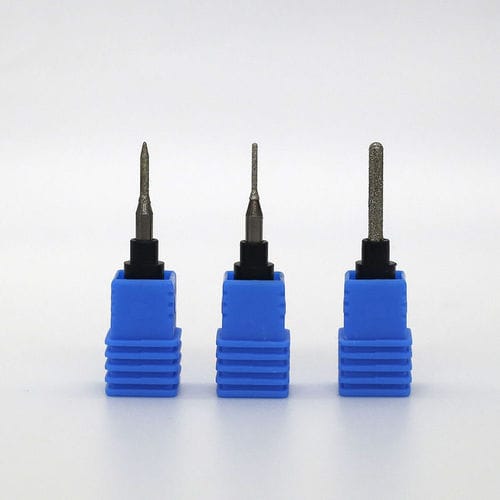 Fresa odontoiatrica - DWX series - Audental Bio-Material Co., Ltd - in vetro / di fresatura