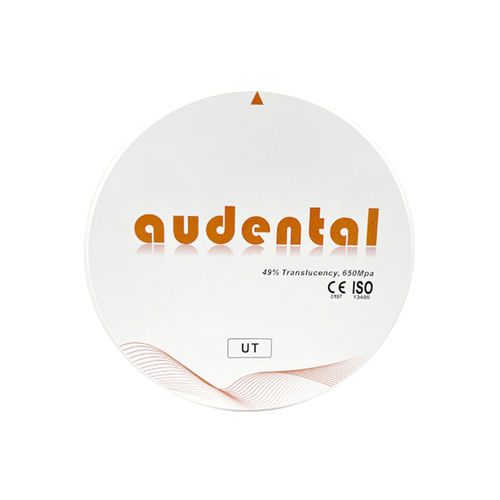 Materiale odontoiatrico in zircone - UT - Audental Bio-Material Co., Ltd - per ponti dentali / per corone dentali / per inlay