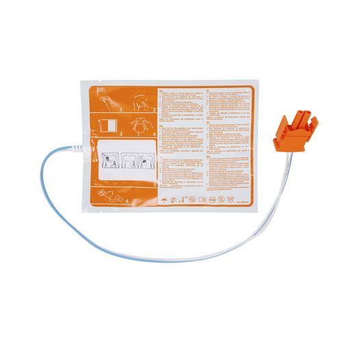 Elettrodo per defibrillatore - Desfi-Dormo - Telic Group - dritto / precablato