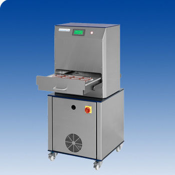 Termosigillatrice per l'industria medica - GTS - MEDIPACK AG - automatica / a pavimento / con touch screen