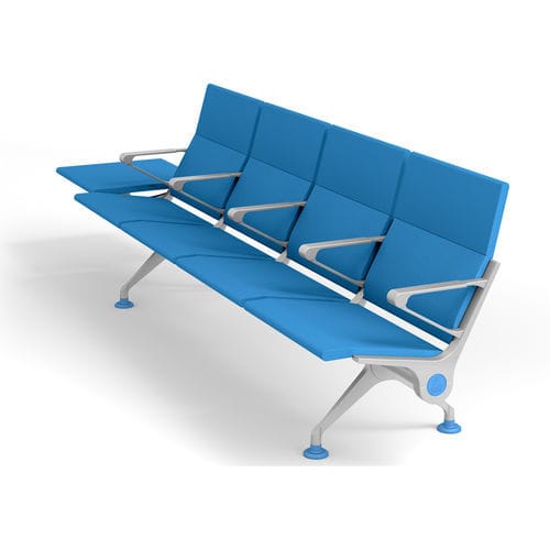 Seduta su barra per sala d'attesa - MASTER OPEN - IMAT - con braccioli / con tavolo / ergonomica