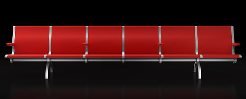 Seduta su barra per sala d'attesa - PLUS+LINE - IMAT - con braccioli / ergonomica