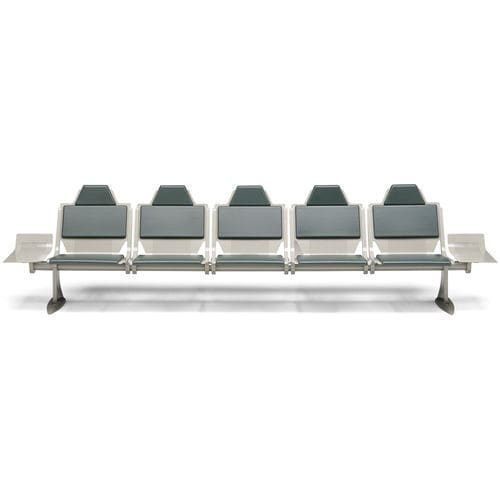 Seduta su barra per sala d'attesa - DESCANSO - IMAT - con tavolo / ergonomica