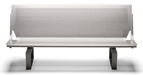 Seduta su barra per sala d'attesa - REPOSO - IMAT - con tavolo / ergonomica