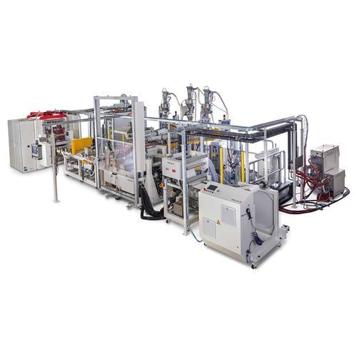 Sistema di rivestimento con pellicola di plastica - COLLIN Lab & Pilot Solutions GmbH - per R&S / a pavimento