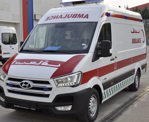 Ambulanza furgone - Hyundai H350  - eos ambulance - a 4 barelle / con ossigenoterapia