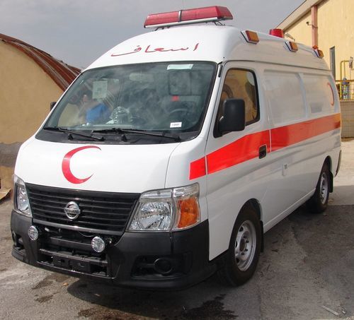 Ambulanza furgone - Nissan Urvan  - eos ambulance - con ossigenoterapia