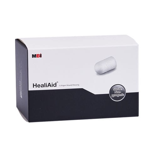 Matrice tissutale chirurgia odontoiatrica - HealiAid®  - Maxigen Biotech - collagene / emostatica
