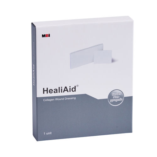 Matrice tissutale chirurgia odontoiatrica - HealiAid&reg; - Maxigen Biotech - collagene / assorbibile / emostatica