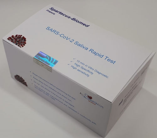 Test rapido per malattie infettive - Spartacus-biomed - virale / SARS-COV-2 / di saliva