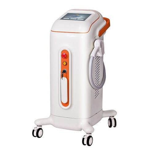 Laser per epilazione - HF-108B PLUS - Guangzhou Huafei Tongda Technology Co., Ltd - diodo / su carrello / a millisecondi