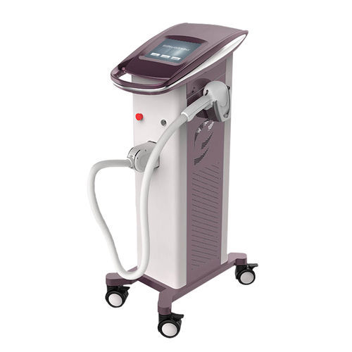 Laser per epilazione - HF- 501D - Guangzhou Huafei Tongda Technology Co., Ltd - diodo / su carrello / a millisecondi