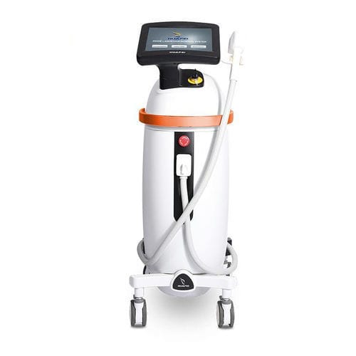 Laser per epilazione - HF-502DPlus - Guangzhou Huafei Tongda Technology Co., Ltd - diodo / su carrello / a millisecondi