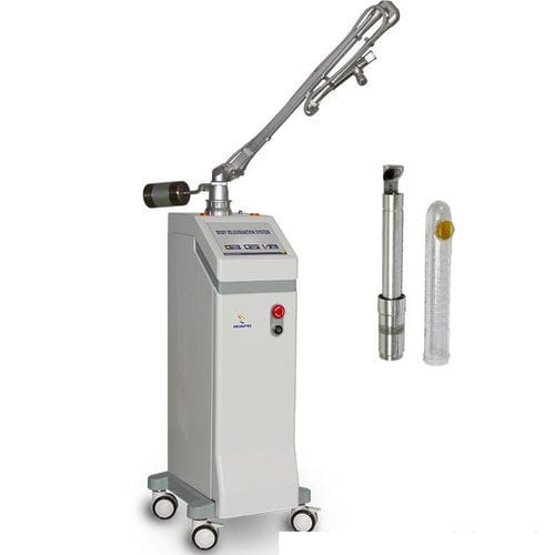 Laser per ringiovanimento cutaneo - Guangzhou Huafei Tongda Technology Co., Ltd - per ringiovanimento vulvo-vaginale / CO2 / su carrello