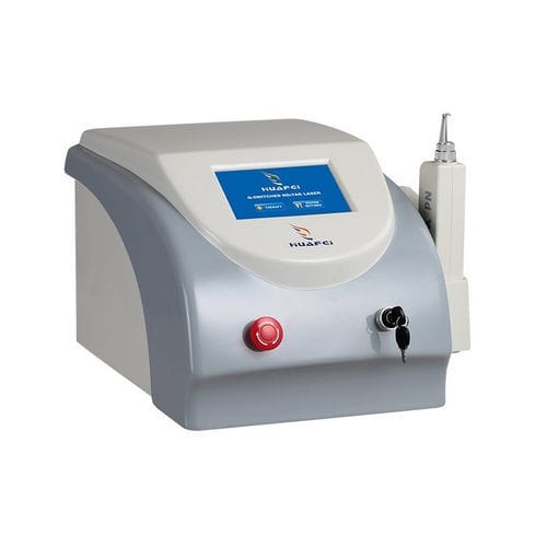 Laser per lesioni pigmentate - Guangzhou Huafei Tongda Technology Co., Ltd - Nd:YAG / da tavolo / a nanosecondi