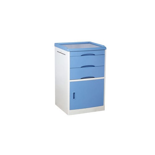Comodino con armadietto - BC-03 - BEWATEC Medical Equipment Co., Ltd - con cassetti