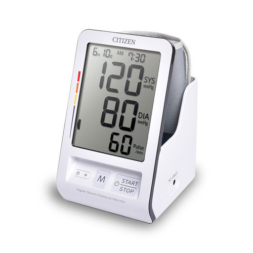Sfigmomanometro elettronico automatico - CH-456 - Citizen Systems Europe - oscillometrico / a batteria ricaricabile / con bracciale adulti