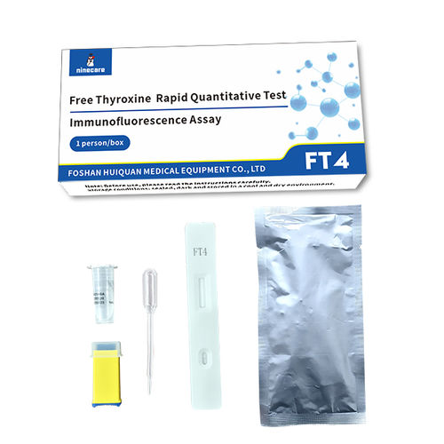 Kit di test per malattie infettive - HuiQuan Medical Equipment Co., Ltd. - di fT4 / a fluorescenza / striscia reattiva