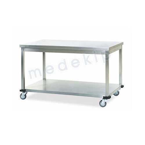 Scrivania rettangolare - MED 1075 - 1097 - Medekip Medical - manuale / con rotelle