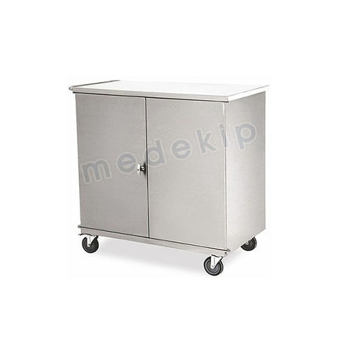 Carrello di sterilizzazione - MED 1200 - 1202 - Medekip Medical - per uso generale / di trasporto / in acciaio inossidabile