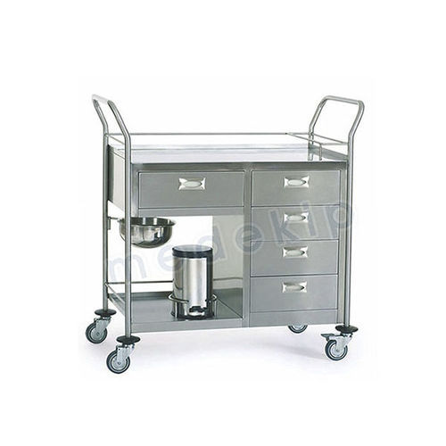 Carrello per medicazione - MED 1250 - 1252 - Medekip Medical - medico / per uso generale / in acciaio inossidabile