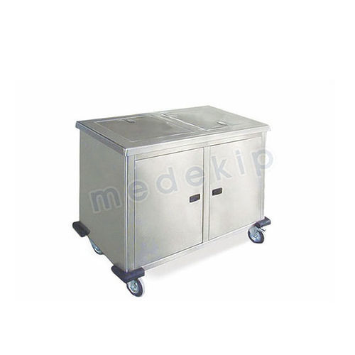 Carrello medico - MED 1556 - 1561 - Medekip Medical - per uso generale / portarifiuti / con secchio