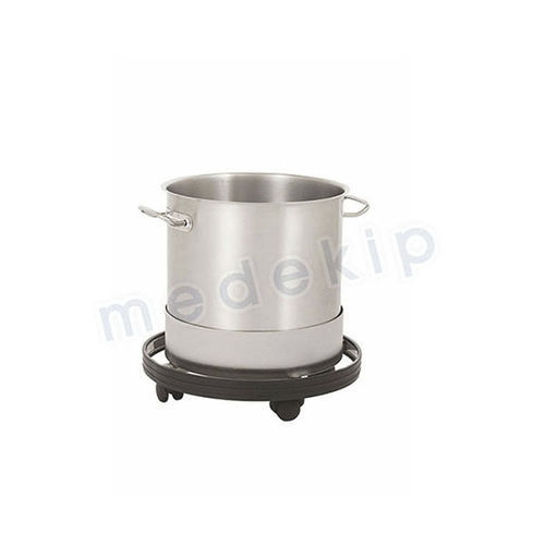Pattumiera in acciaio inossidabile - MED 1650 - 1651 - Medekip Medical - su rotelle