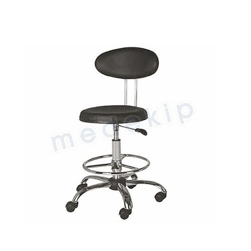 Sgabello chirurgico - MED 2100 - 2155 - Medekip Medical - ad altezza regolabile / a forma di T / in acciaio inossidabile
