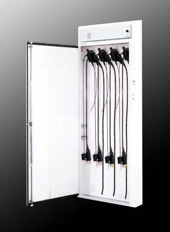Armadio per endoscopio - 20000 - Wassenburg Medical Inc - per ospedale / con sportello / in acciaio inossidabile