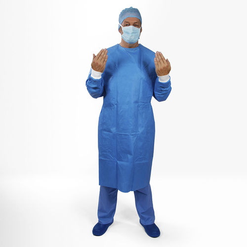 Camice chirurgico unisex - Elemental™  Reinforced - ISOL8 Healthcare - XXL / L / M