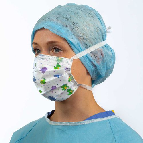 Mascherina chirurgica di tipo IIR - FLUIDSAFE™   - ISOL8 Healthcare - in polipropilene / senza lattice / per adulti