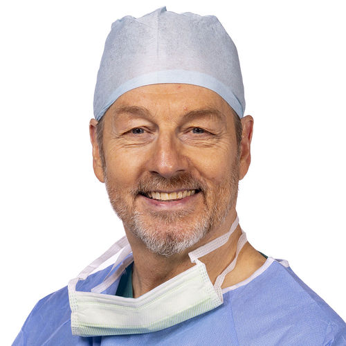 Cuffia chirurgica con allacciatura regolabile - IS8HC01 - ISOL8 Healthcare - in viscosa / in poliestere / in tessuto non tessuto