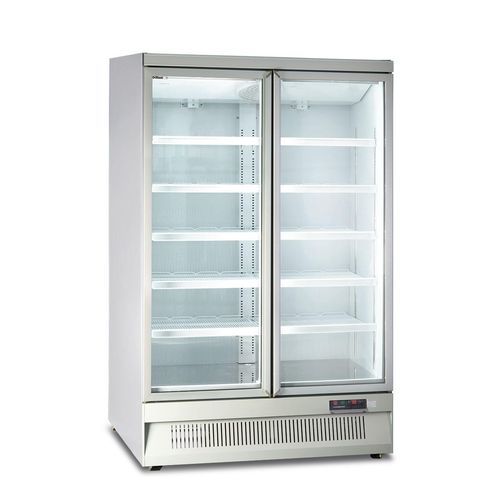 Frigorifero per farmacie - FR126/2 - Crima Italia Srls - ad armadio / 2 porte / con porta in vetro
