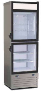 Frigorifero da laboratorio - DFC400 - Crima Italia Srls - ad armadio / 2 porte / con porta in vetro