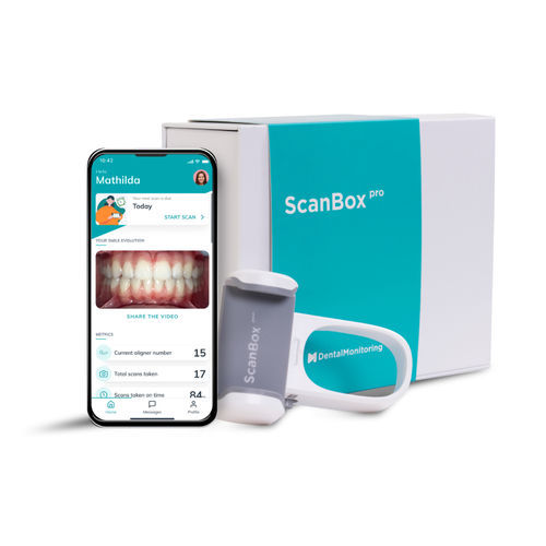 Fotocamera odontoiatrica - ScanBox pro - Dental Monitoring - digitale / portatile