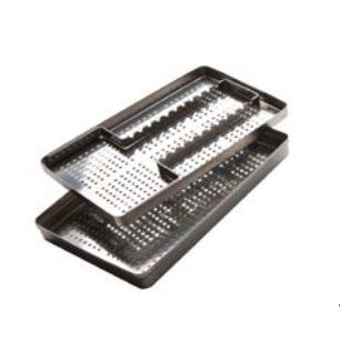 Vassoio per strumenti odontoiatrici - TD3070F - DENTAL MARKET s.r.l. - in acciaio inossidabile