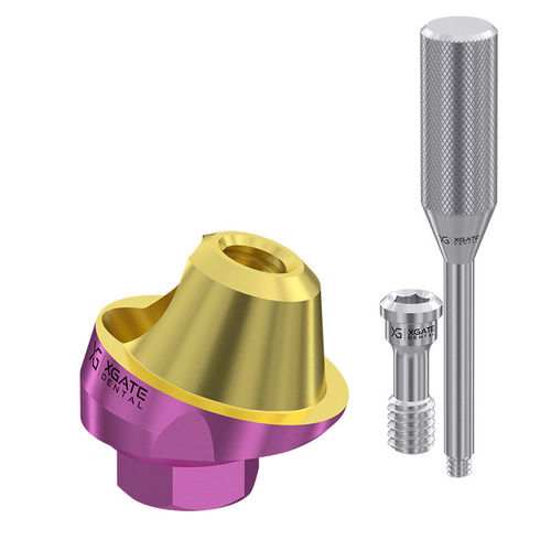 Pilastro dentale per impianto conico - UAMD-170 series - XGATE DENTAL - esagonale / interno / multi-unit angolare