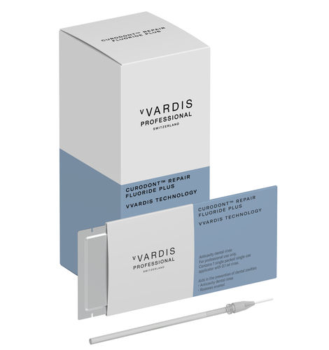 Kit di materiali odontoiatrici di fluoruro - Curodont™ - vVardis AG - a base di clorexidina / per ricostruzione dentale