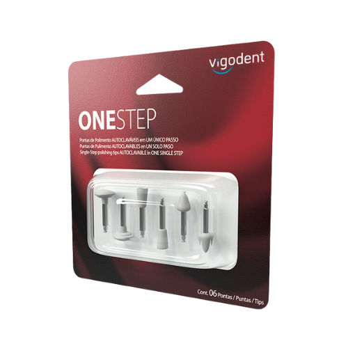 Fresa odontoiatrica - Onestep - Vigodent Indústria e Comércio Ltda - in silicone / di finitura / lucidatrice