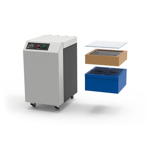 Aspiratore di polveri per laboratorio odontotecnico - VEDIA SOLUTIONS, Unit of Laxmi Dental Export Pvt Ltd - amovibile