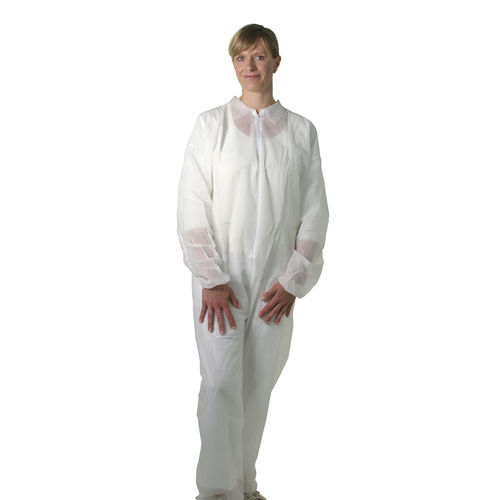 Tuta protettiva unisex - 5237 - Unigloves - XXL / in polipropilene / bianca