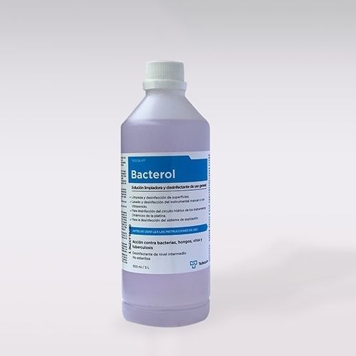 Disinfettante per pavimenti e altre superfici - Bacterol - TEDEQUIM SRL - per strumenti odontoiatrici / liquido / 5000 ml
