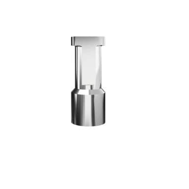 Analogo di impianto dentale in acciaio inossidabile - 321000N  - NOTCH Implant - dritto